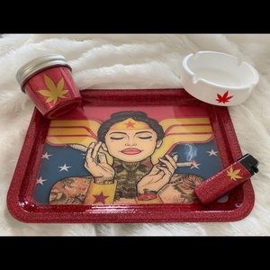 Rolling Tray Set